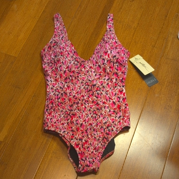 Gottex Other - Profile by Gottex Pink Multi One Piece Swimsuit